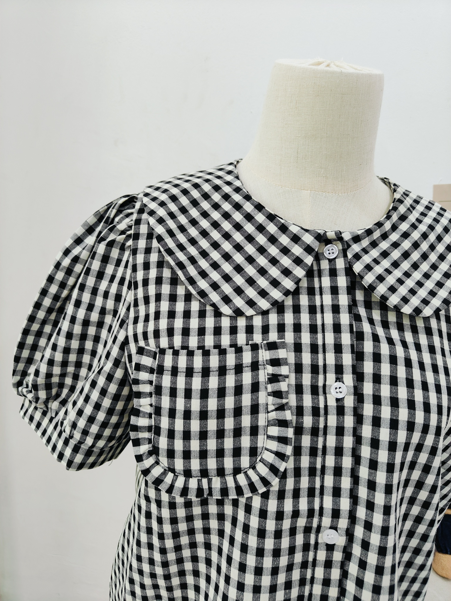 Vintage Doll Collar Shirt 复古娃娃领衬衫 