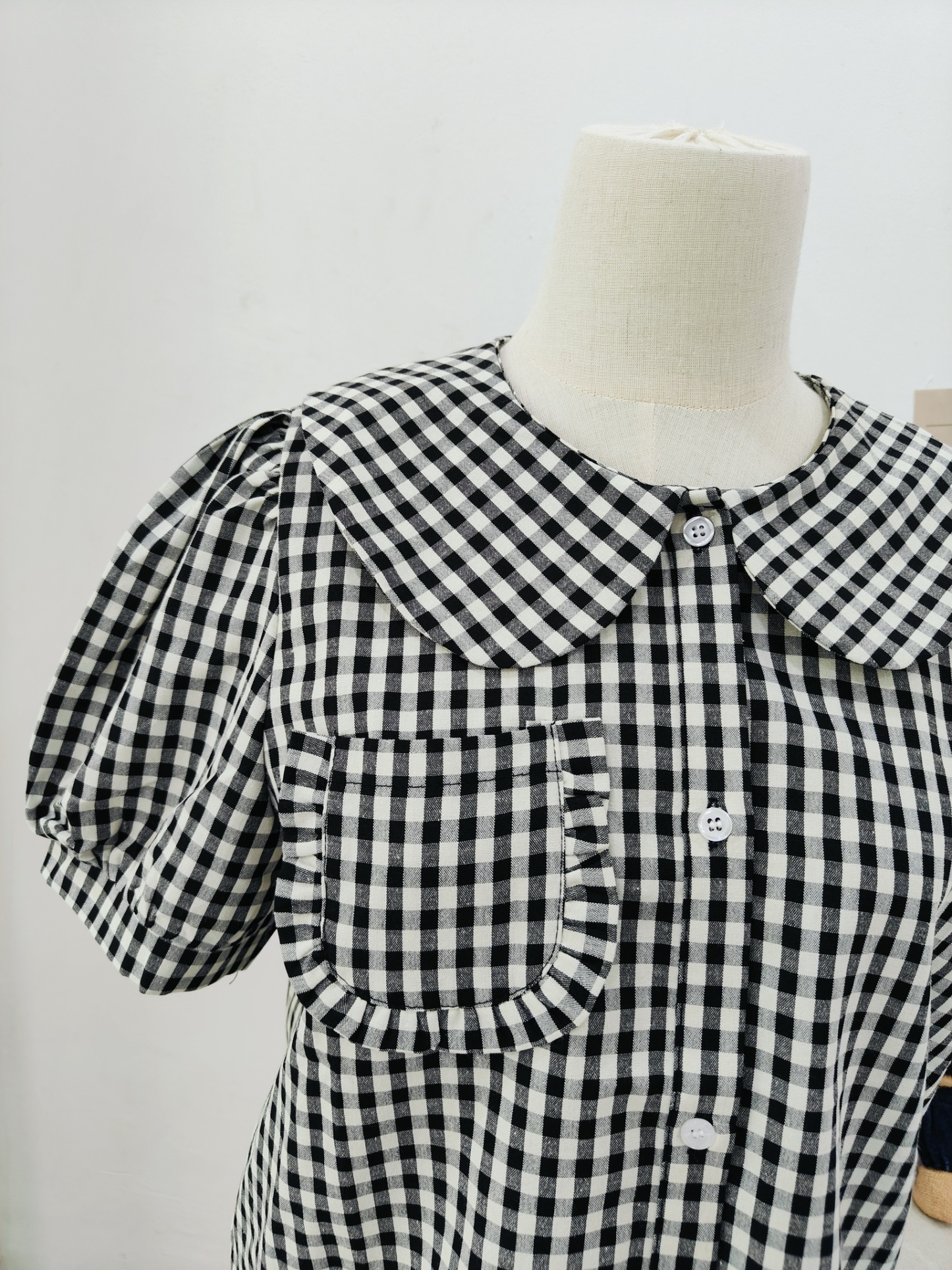 Vintage Doll Collar Shirt 复古娃娃领衬衫 