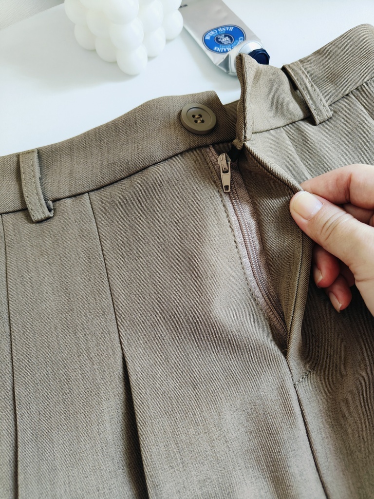 Eliza A-Line Pleated Skirt 显瘦西装A字百褶半身裙*3 colors