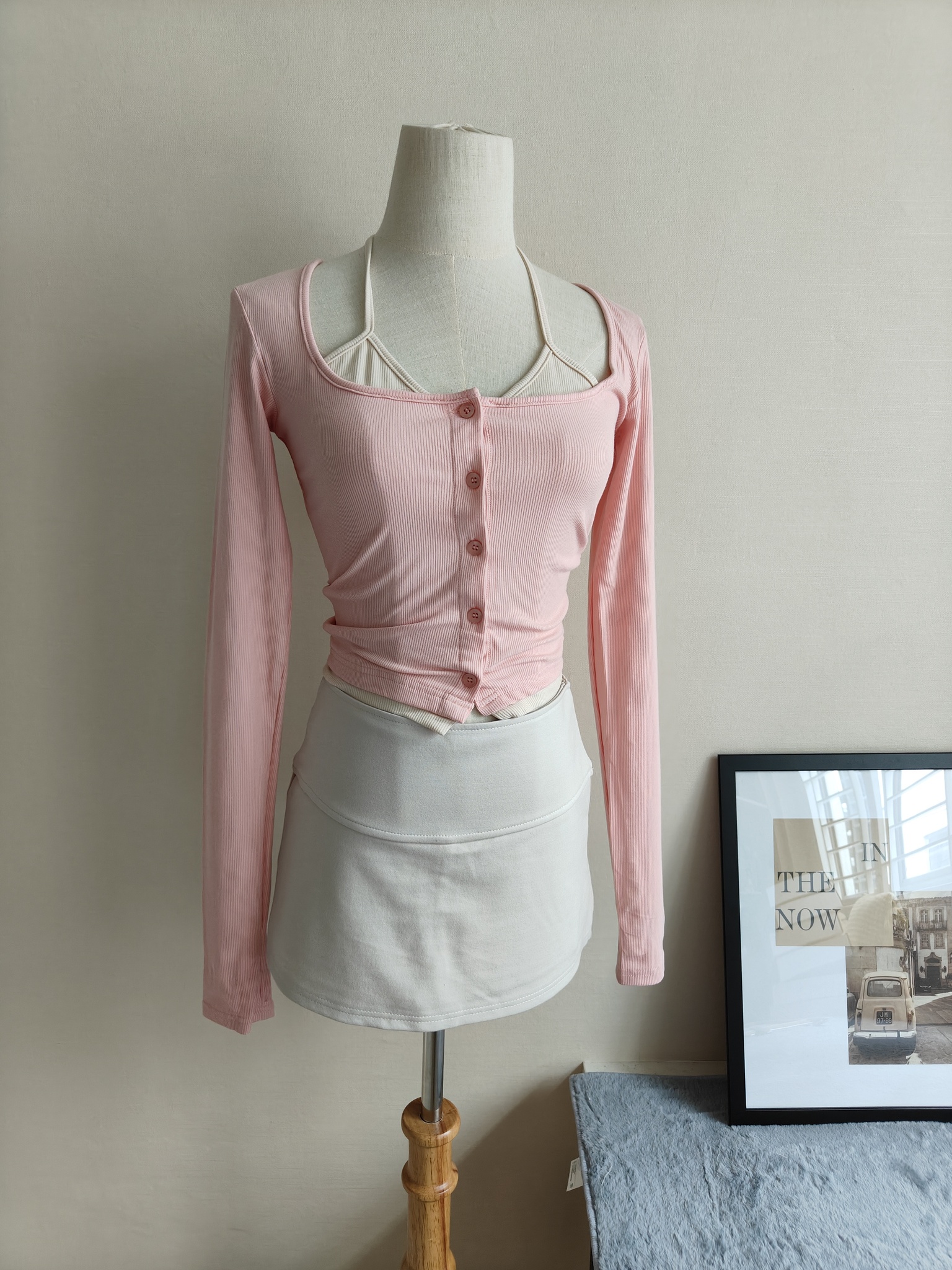 Side Slit Yoga Skirt 防走光开叉半裙*2Colors