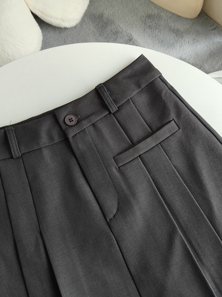 Eliza A-Line Pleated Skirt 显瘦西装A字百褶半身裙*3 colors