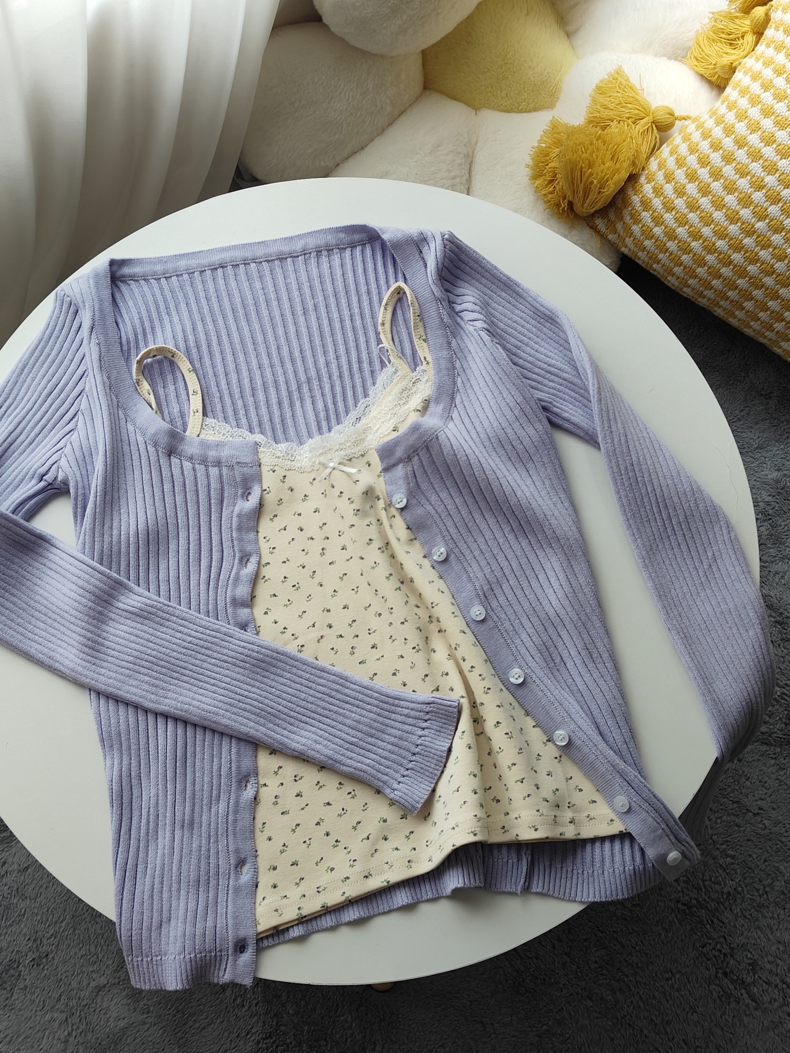 Cozy Short Knit Cardigan 温柔风短款针织开衫*4 Colors