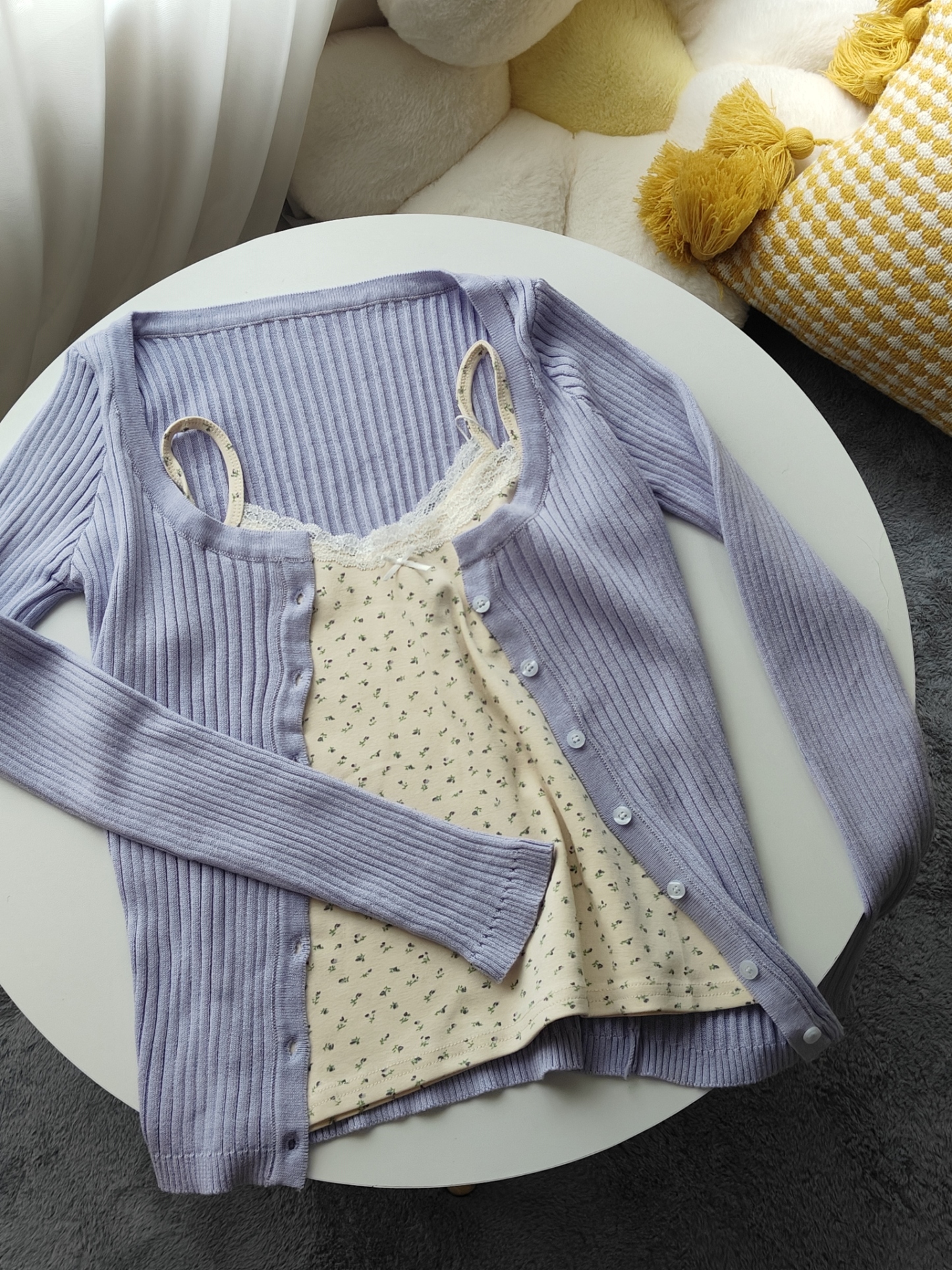 Cozy Short Knit Cardigan 温柔风短款针织开衫*4 Colors