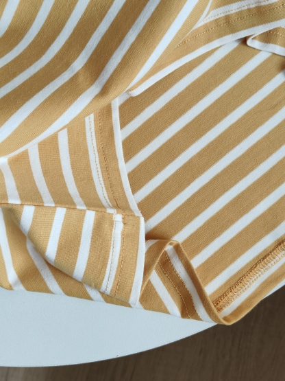 Vintage Stripe T-shirt 撞色复古条纹短袖t恤*5 Colors