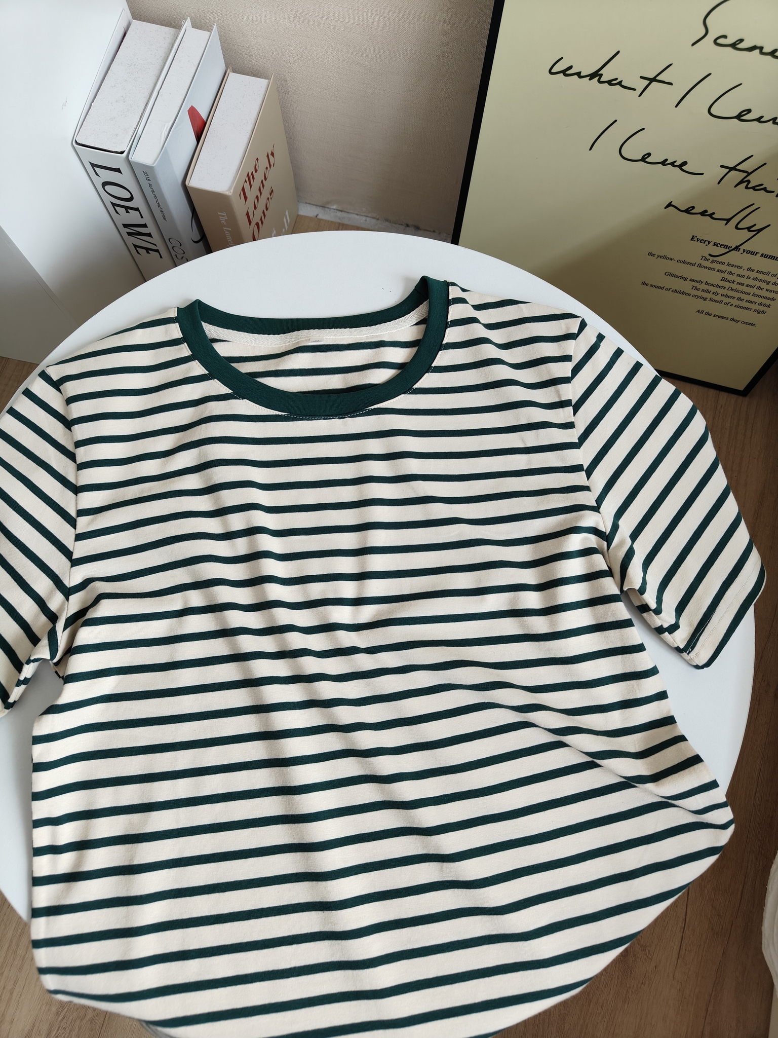 Vintage Stripe T-shirt 撞色复古条纹短袖t恤*5 Colors