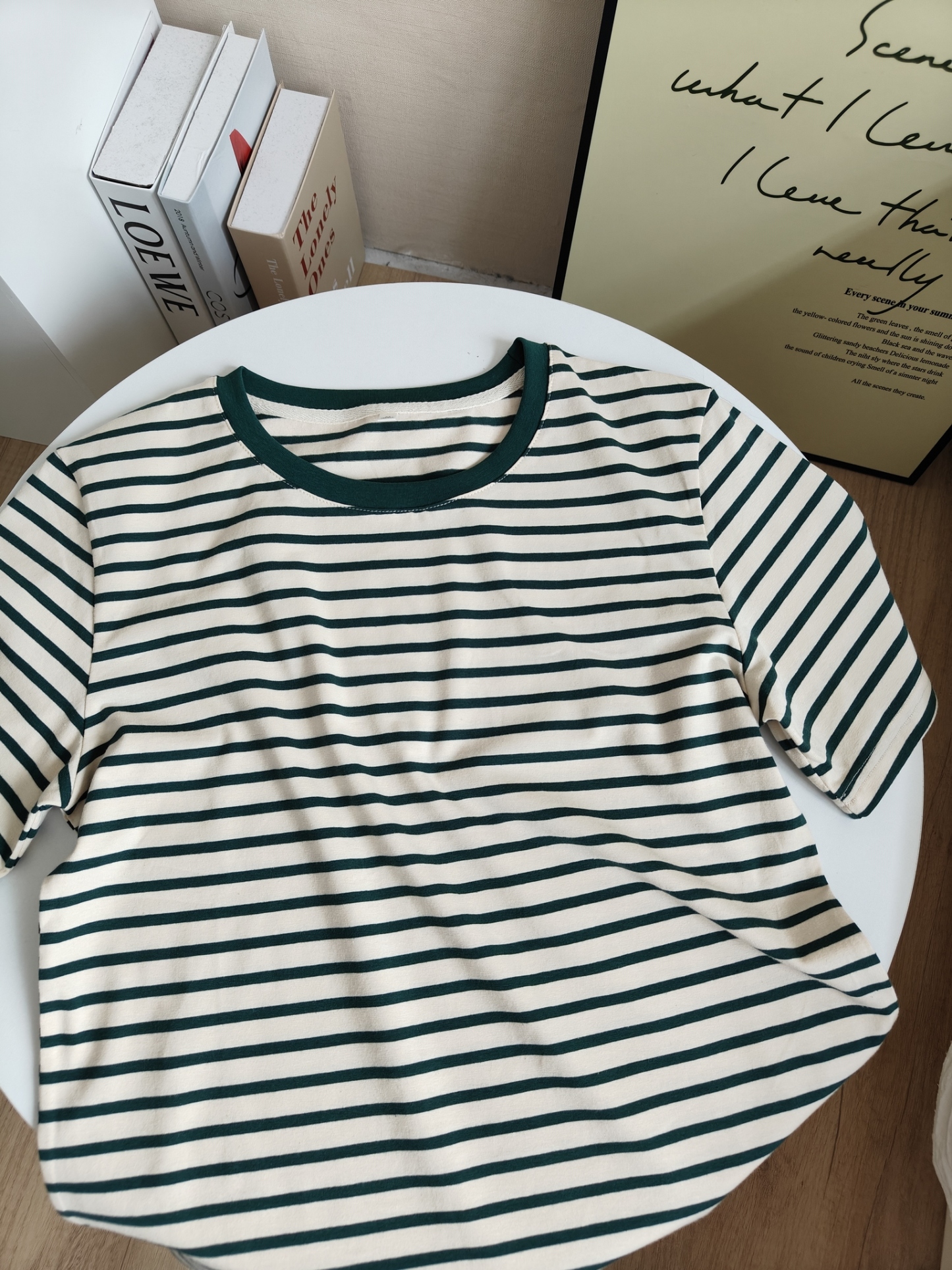 Vintage Stripe T-shirt 撞色复古条纹短袖t恤*5 Colors