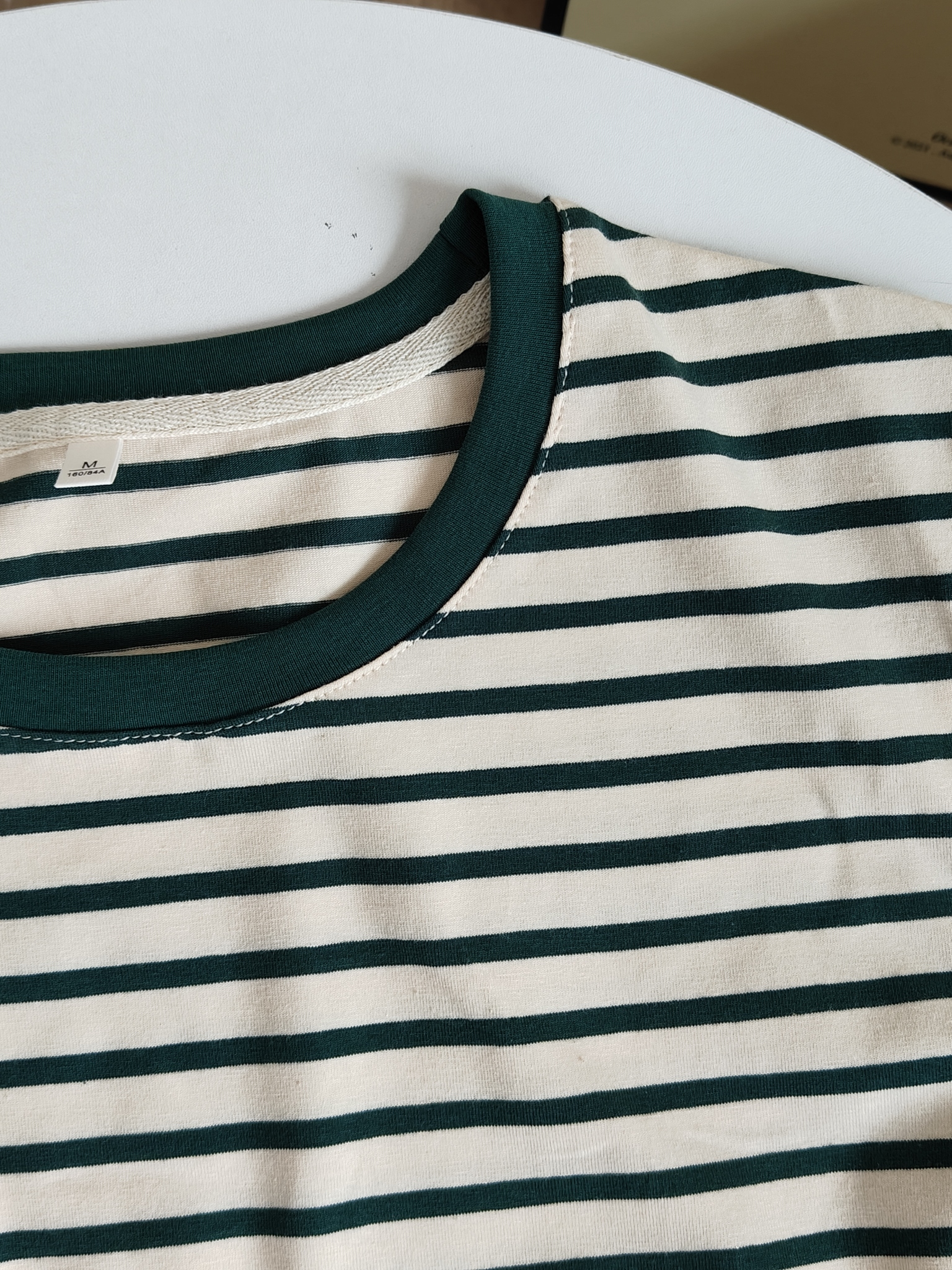 Vintage Stripe T-shirt 撞色复古条纹短袖t恤*5 Colors
