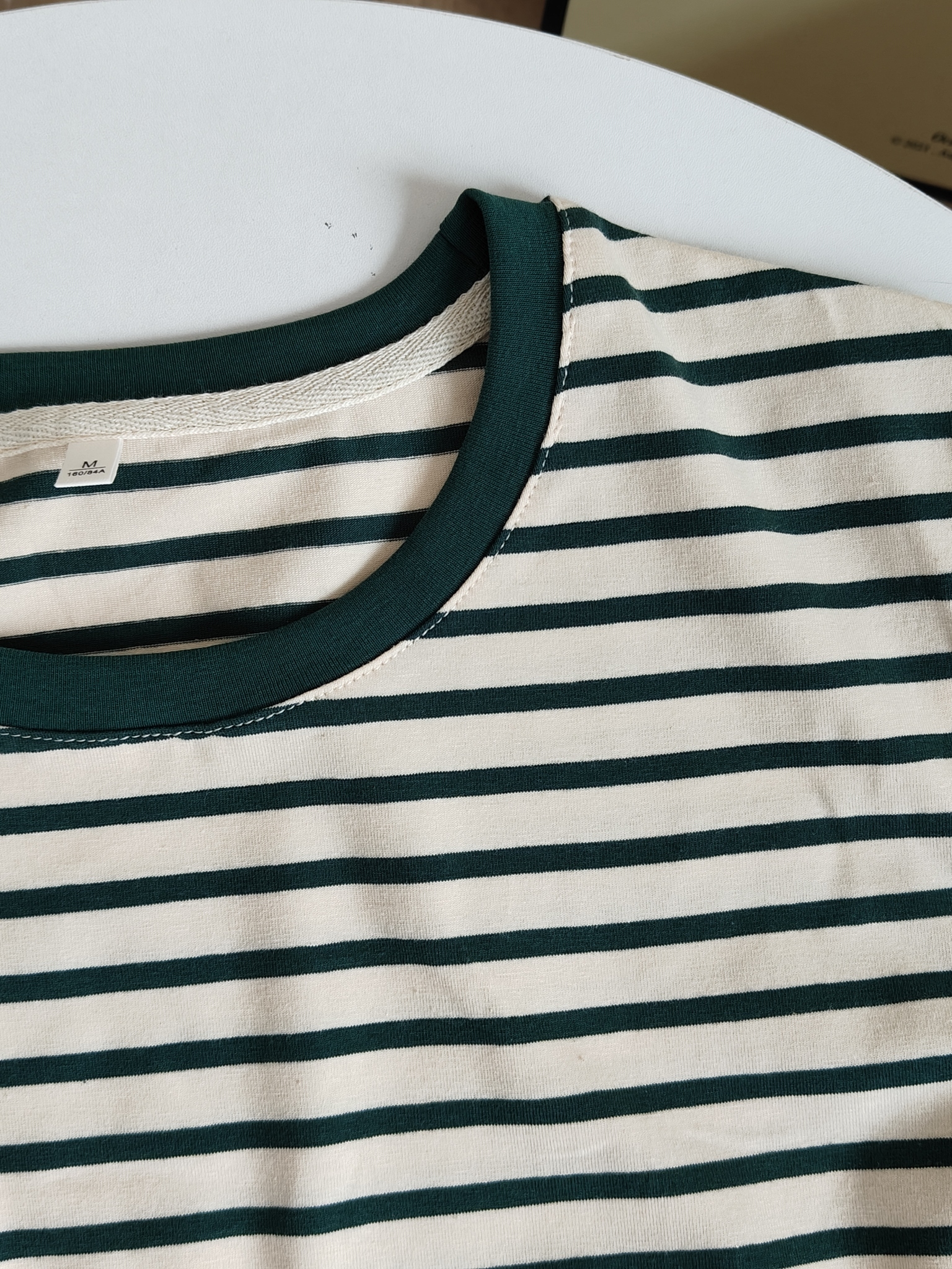 Vintage Stripe T-shirt 撞色复古条纹短袖t恤*5 Colors