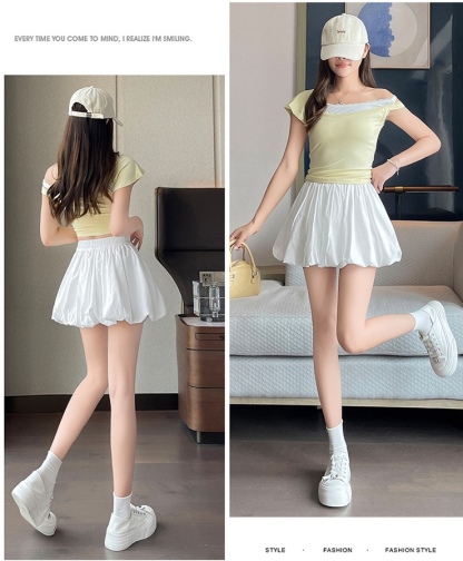 Pumpkin Puff Skirt 南瓜裙*8 Colors