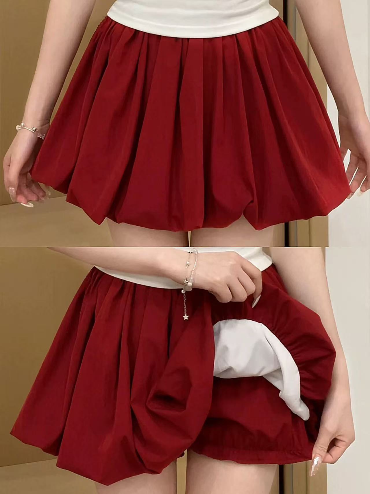 Pumpkin Puff Skirt 南瓜裙*8 Colors