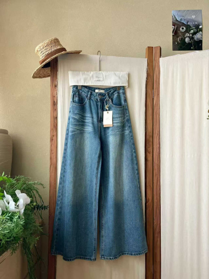 Washed Cat Scratch Casual Jeans 裤型太正 ◣洗水猫抓纹休闲牛仔裤*2 Colors