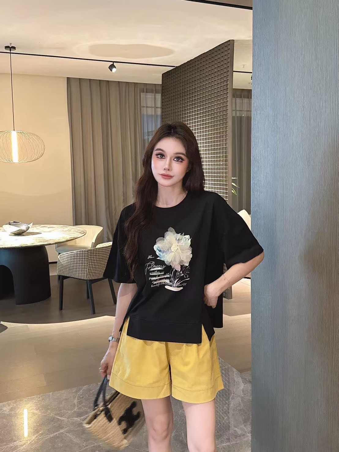3D Floral Top