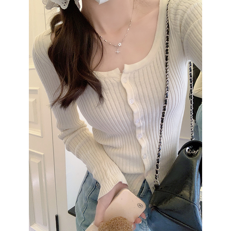 Cozy Short Knit Cardigan 温柔风短款针织开衫*4 Colors