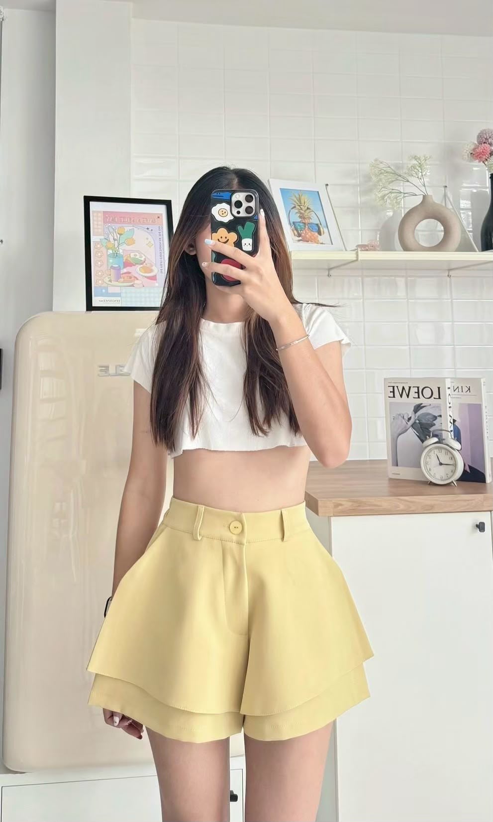 ATELIA Layered Wide Leg Pants 双层阔腿裤*10 Colors