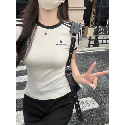 Retro Colorblock Tee 美式撞色T恤*3 Colors