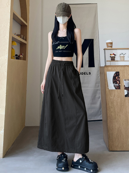EVERYDAY Cargo Skirt 抽绳工装裙*5 Colors