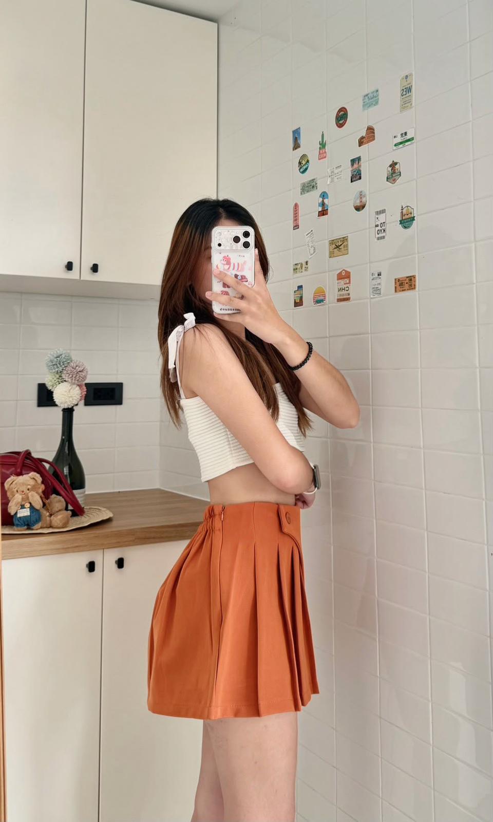 SIGNATURE Pleated Mini Skirt 不规则百褶短裙*6 Colors