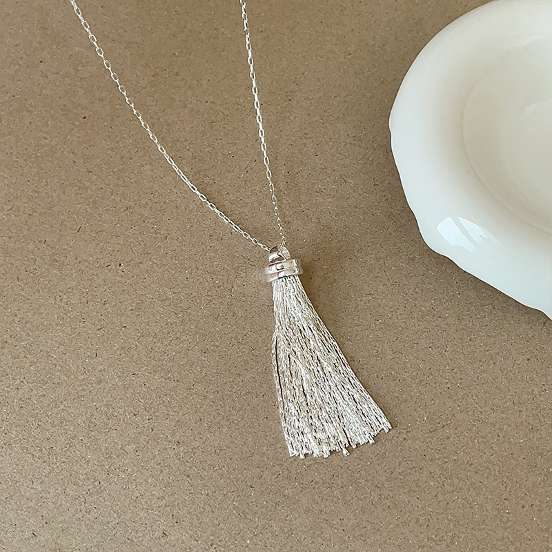 小众流苏长款项链