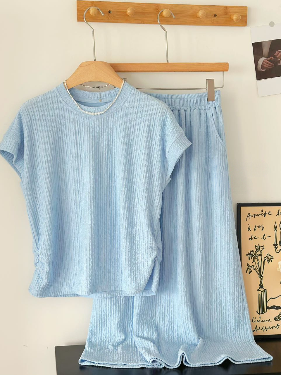 EVERYDAY Casual Tee & Skirt Set 休闲百搭T恤+半身裙套装*5 Colors