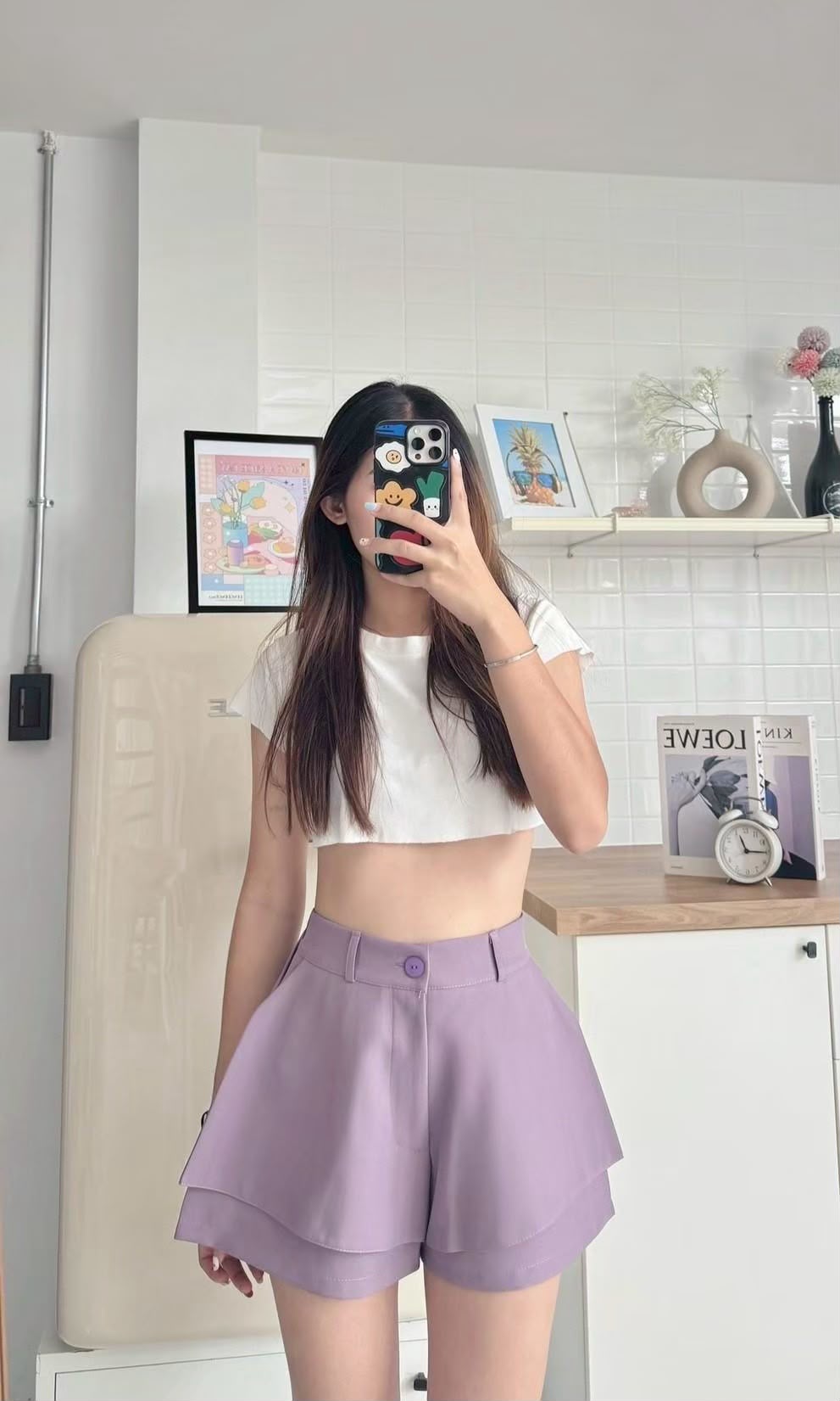 ATELIA Layered Wide Leg Pants 双层阔腿裤*10 Colors