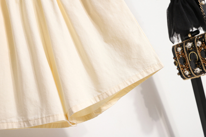 Casual Wide-Leg Shorts 百搭休闲阔腿短裤*4Colors~ 腰围是松紧带