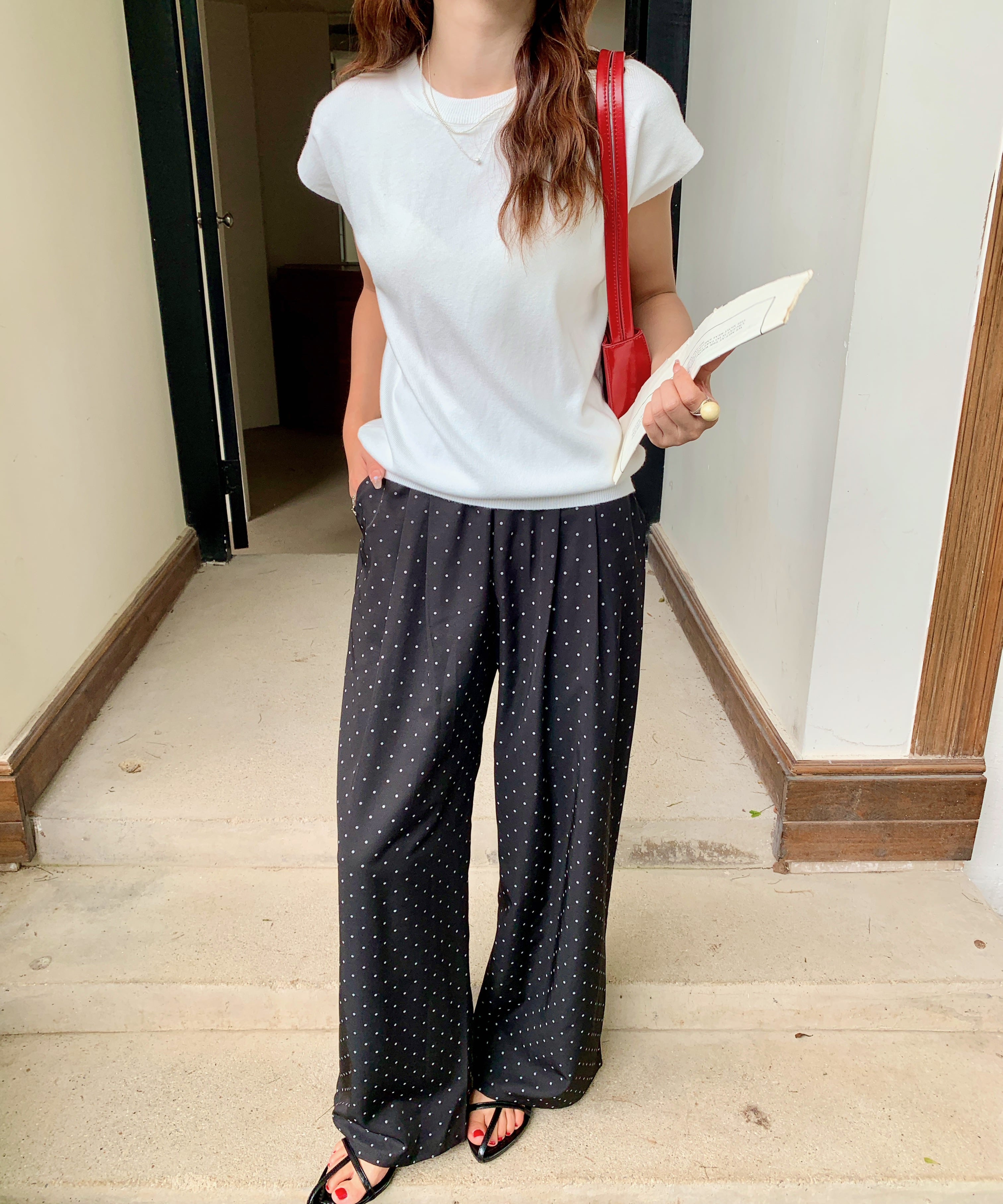 Basic Crew Neck Knit Top基础款圆领针织上衣*7 Colors