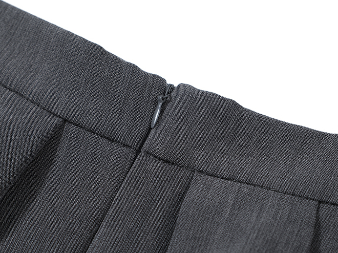 Bow Chic Vest & Skirt Set 蝴蝶结西装马甲百褶短裙套装