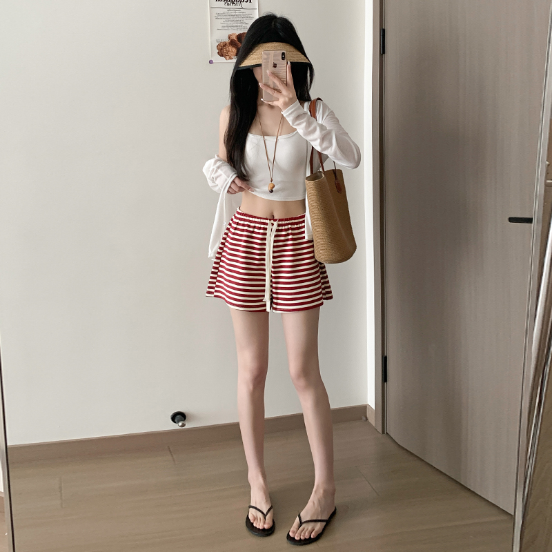 LINEA Striped Wide Leg Pants 条纹休闲阔腿裤*2 Colors