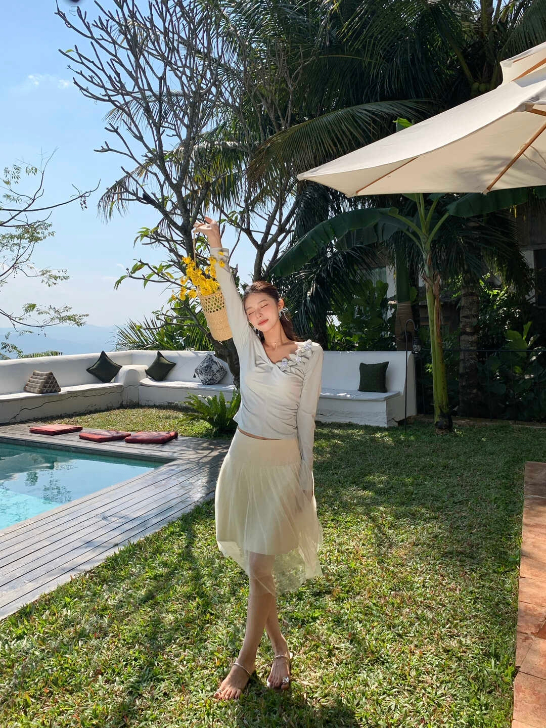 Lunessa Dreamy Tulle Skirt 好仙~美翻啦◆浪漫氛围网纱半身裙*2 Colors