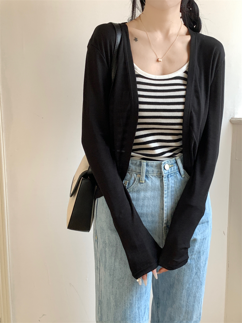 Grace Thin Knit Cardigan 薄款防晒开衫*5Colors