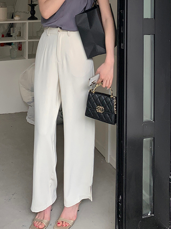 JU直筒休闲裤* 2 Colors