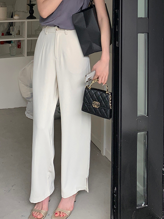 JU直筒休闲裤* 2 Colors