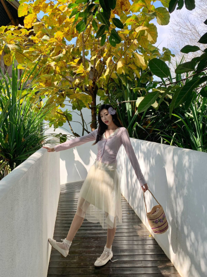 Korean Style Colorblock Faux Two-Piece Casual Top 韩系百搭撞色假两件休闲上衣*6 Colors