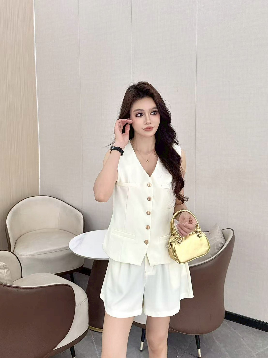 CHIC Blazer Shorts Set 英伦风西装短裤套装*4 Colors