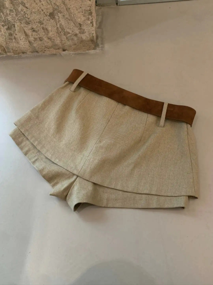 CHIC High-Waist Skort 独特好看！高腰防走光半身裙* 3 Colors