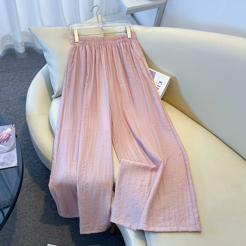 Straight-Leg Pants 中式阔腿直筒长裤 #0201 * 6 Colors