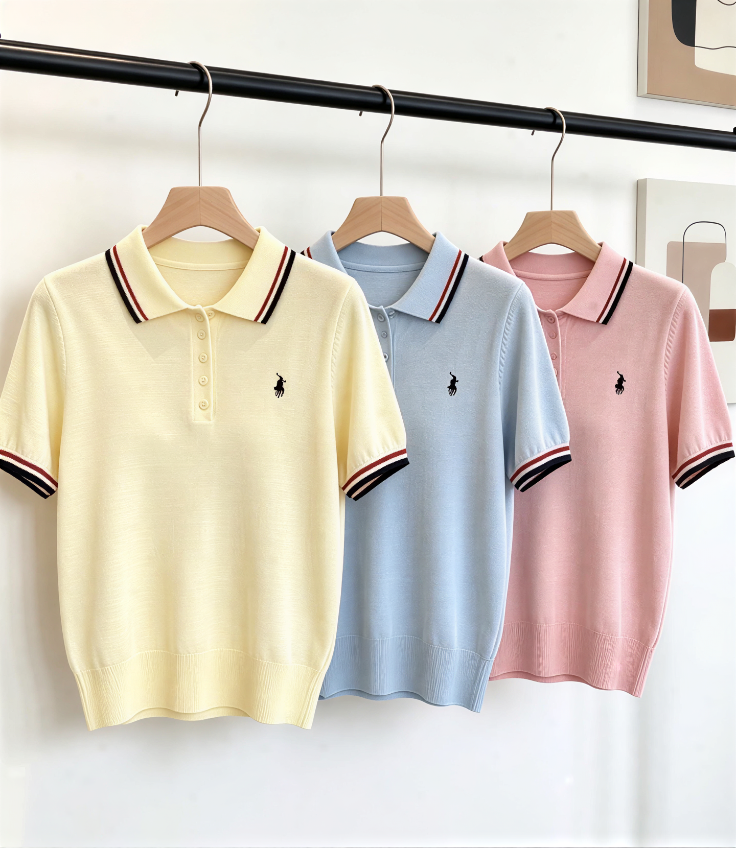 Candy Color Polo T-Shirt 糖果色PoloT恤*3 Colors