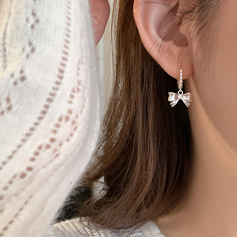 Sweet Bow Ear Clips 少女感蝴蝶结耳扣 