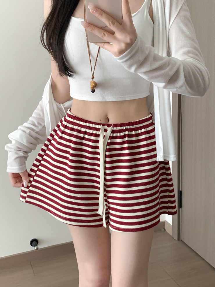 LINEA Striped Wide Leg Pants 条纹休闲阔腿裤*2 Colors