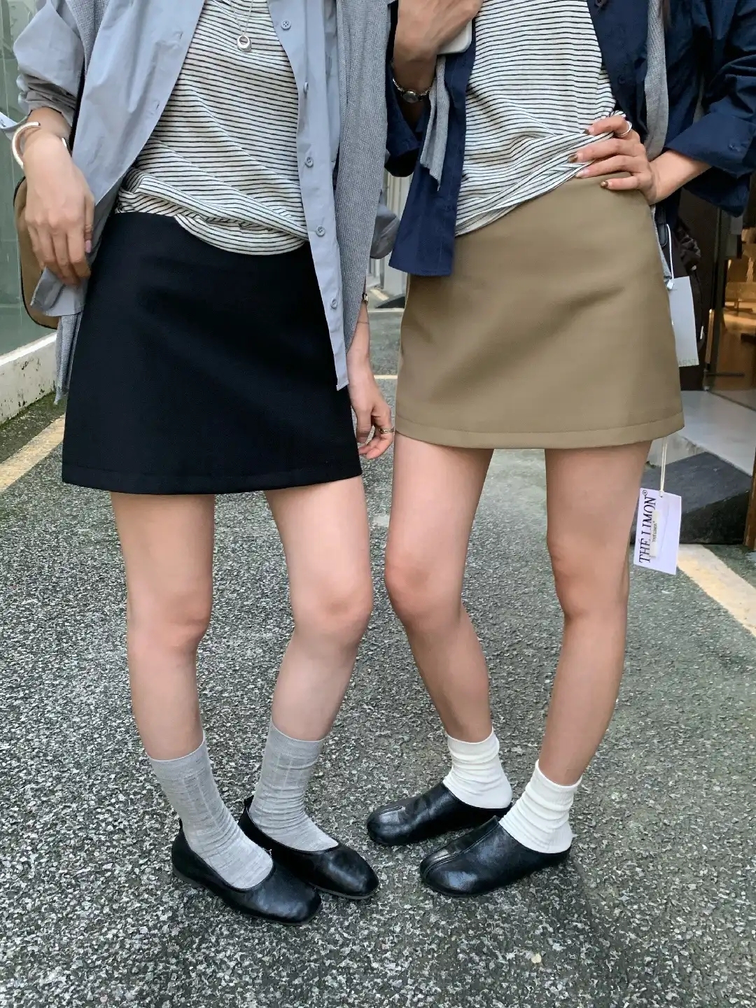 CHIC Tailored Midi Skirt 巨百搭！西装半身裙* 2 Colors