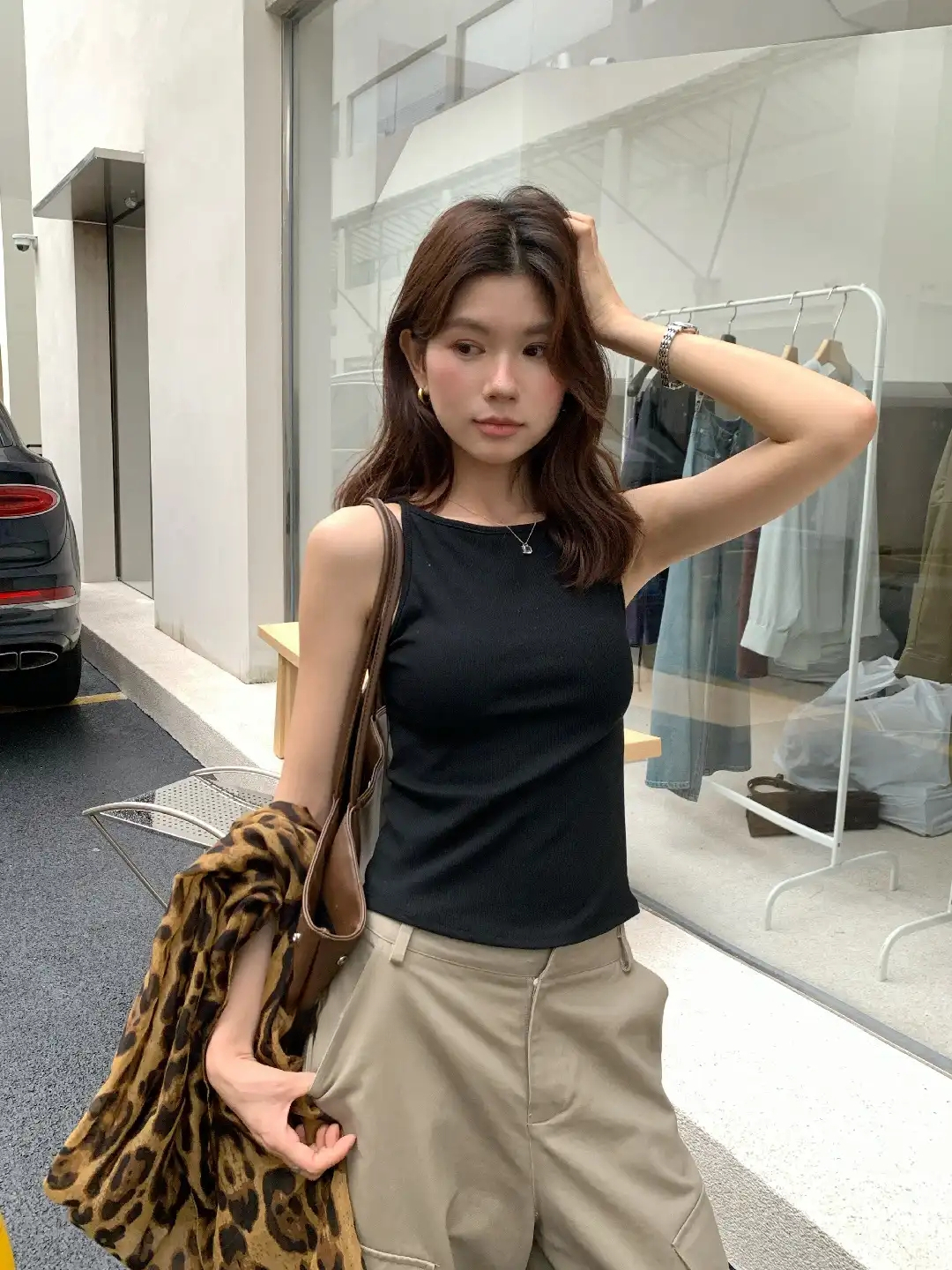 RINA Strapless Built-In Bra Top 一字领弹力带胸罩背心*5 Colors
