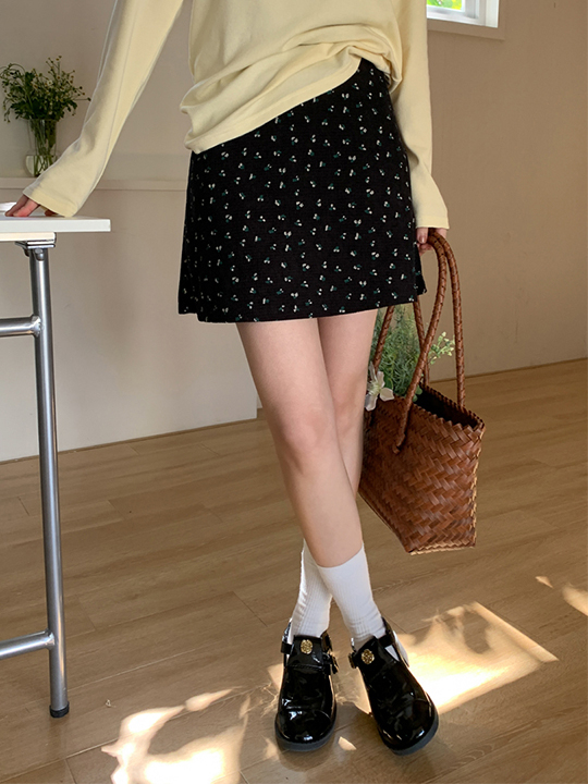Floral Print Skirt 小碎花短裙