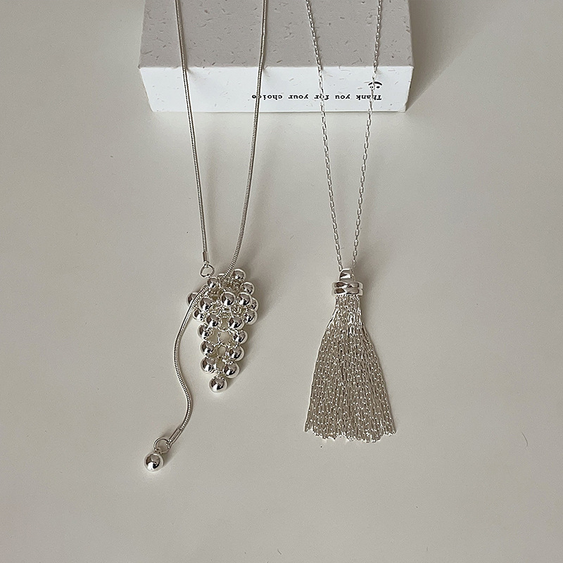 小众流苏长款项链