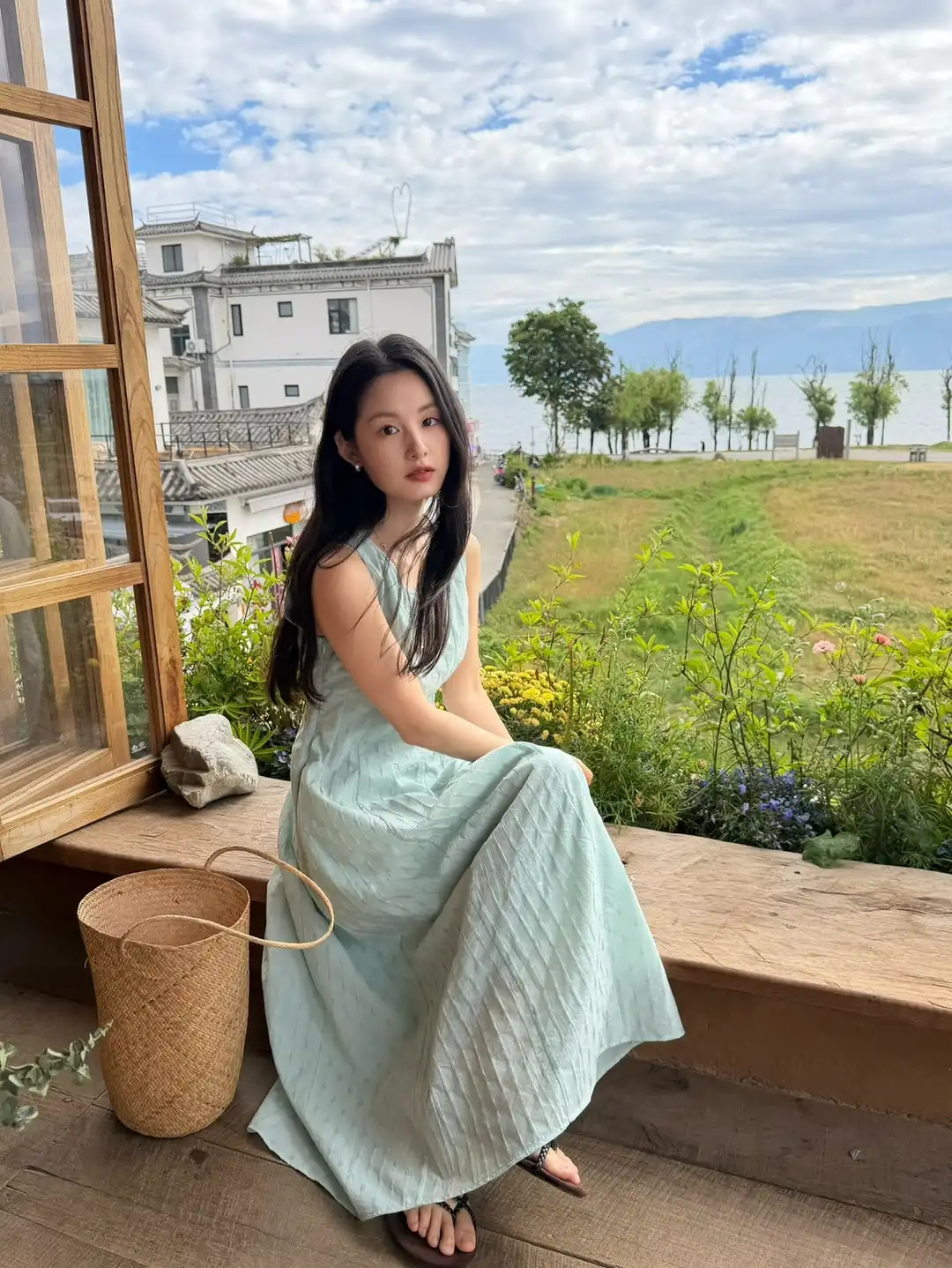 LUMEA Textured Midi Dress 简约肌理背心连身裙* 6 Colors