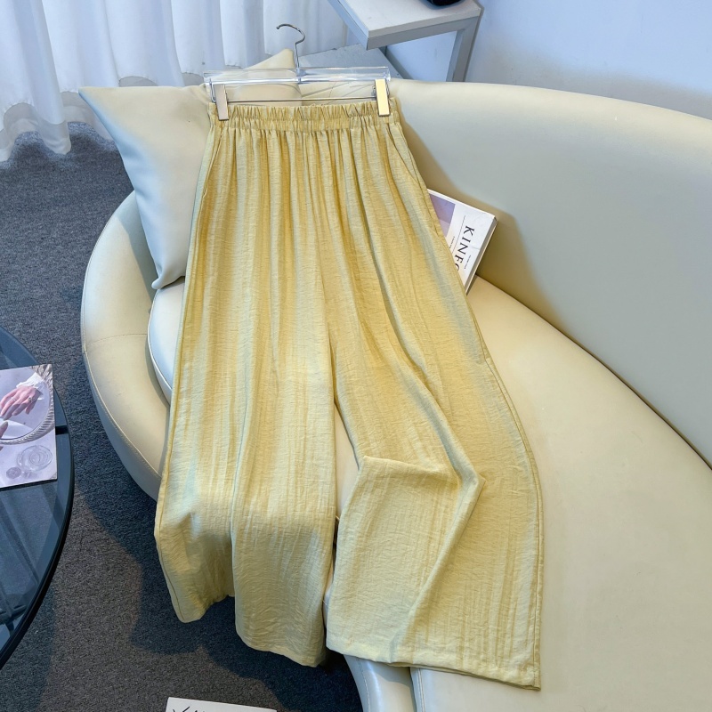 Straight-Leg Pants 中式阔腿直筒长裤 #0201 * 6 Colors