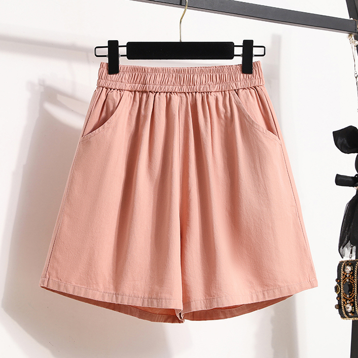 Casual Wide-Leg Shorts 百搭休闲阔腿短裤*4Colors~ 腰围是松紧带