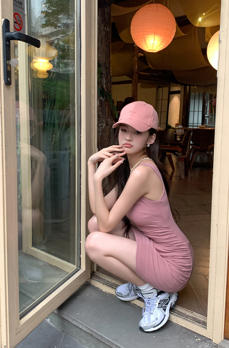 Hot Girl Wrap Dress 纯欲辣妹遮副乳连衣裙*2Colors