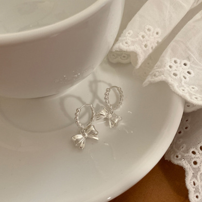 Sweet Bow Ear Clips 少女感蝴蝶结耳扣 