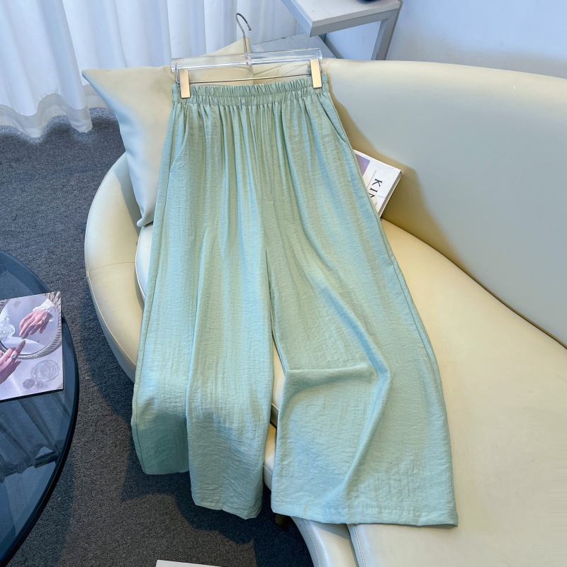 Straight-Leg Pants 中式阔腿直筒长裤 #0201 * 6 Colors