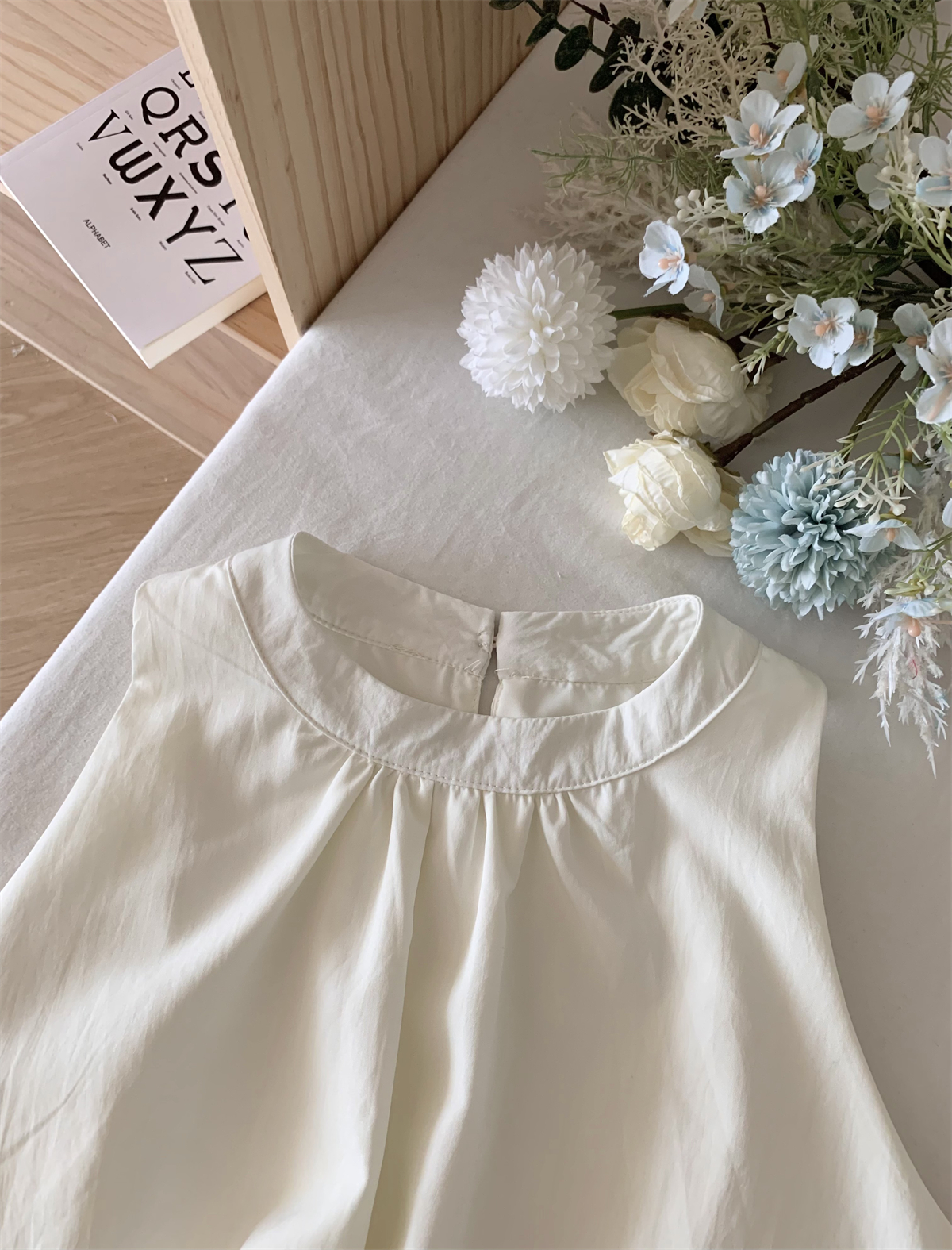 温柔清新上衣+半身裙两件套